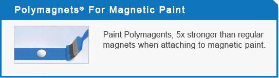 Polymagnets for Paint